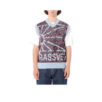 PACCBET Logo Intarsia Knitted Vest