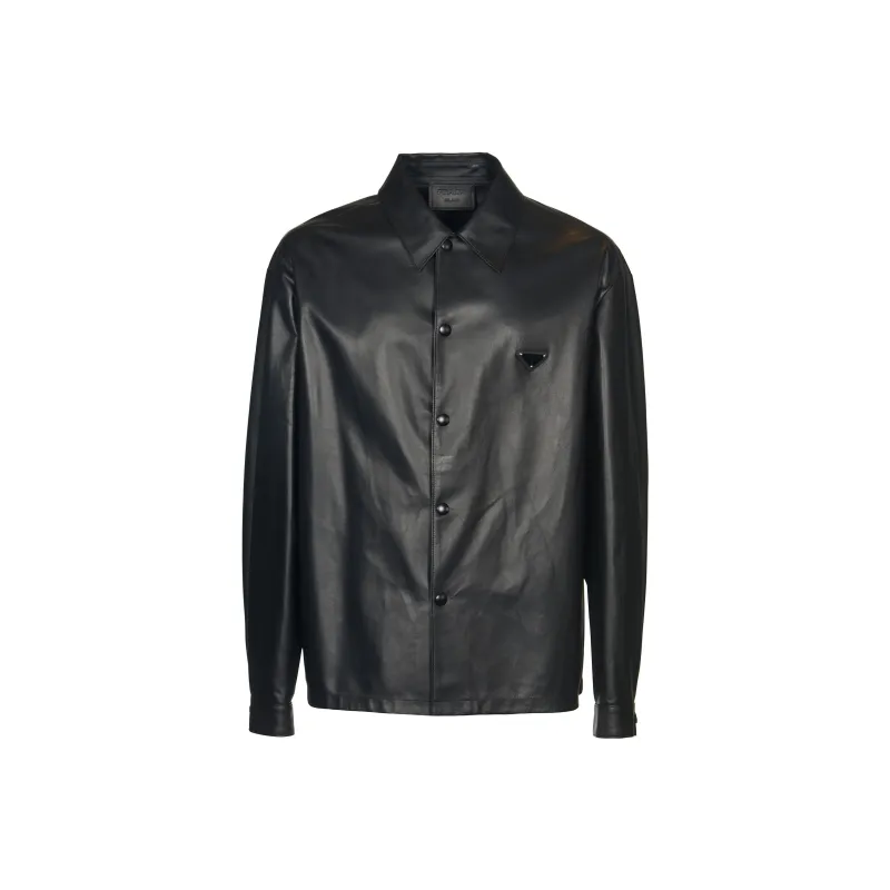 PRADA Leather Shirt-0