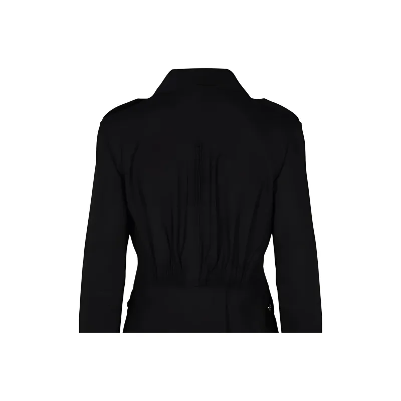 VERSACE Buttoned Blazer 'Black'-4