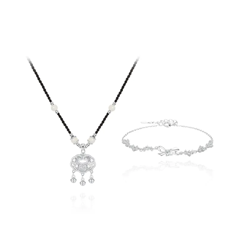 NUSQ Sterling Silver Necklaces Women's-0