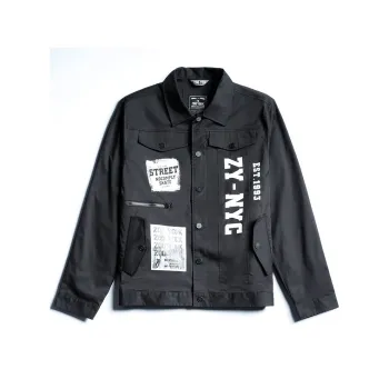 Zoo York Loose Fit Jacket Unisex Black
