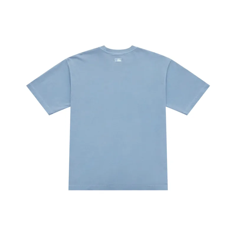 MLB Preppy Style Collection Los Angeles Dodgers SS25 T Shirt Unisex Light Denim-1