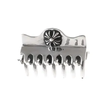 Chrome Hearts Hair Clips Women's Silver