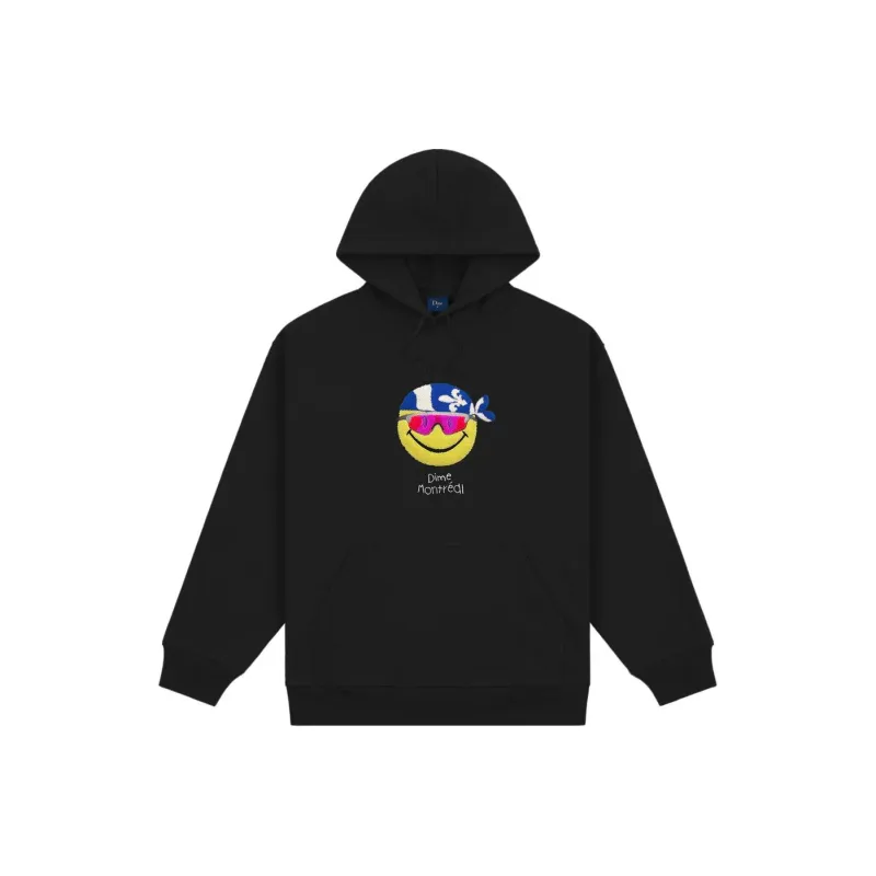 Dime MTL FW24 Sweatshirt Unisex Black-0