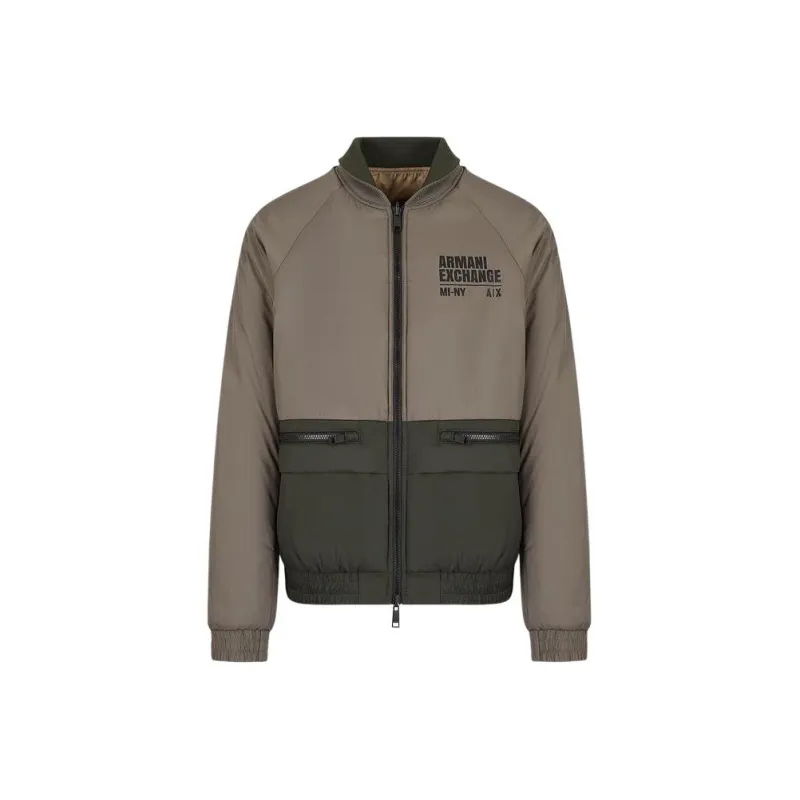 ARMANI EXCHANGE Jackets Men Gray Green-0