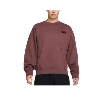 Nike Solo Swoosh Sweatshirt Men's Vibrant Burgundy Wine Red