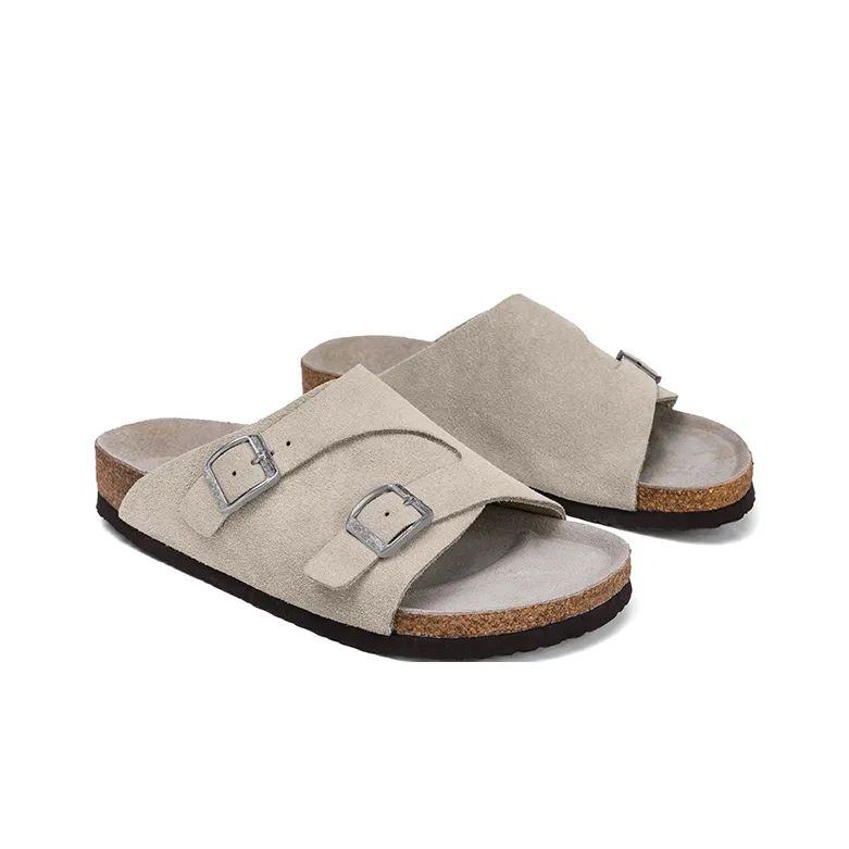 ASFVLT SNEAKERS Massage Slip Resistant Abrasion Resistant Quiet Slide Slippers Unisex-3