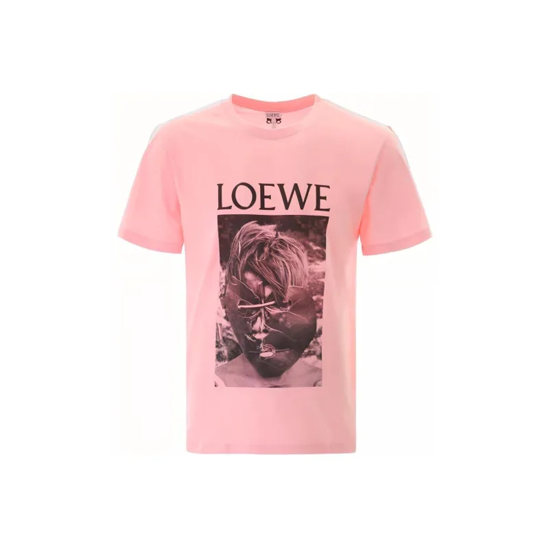 LOEWE T Shirts Men Pink-0