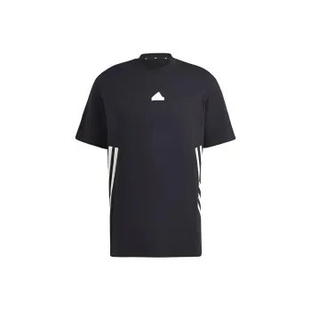 Adidas Future Icons 3 Stripes Tee T Shirt Men's Black