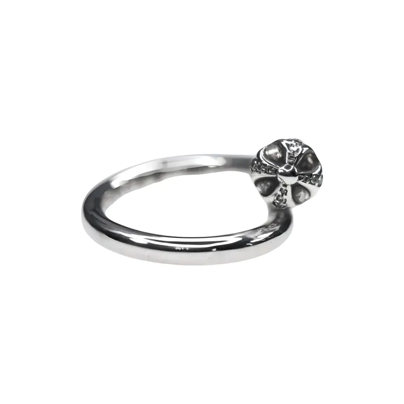 Chrome Hearts 925 Sterling Silver, Diamond Rings Unisex Silver-2