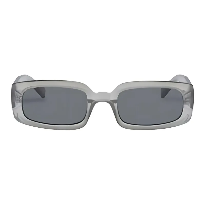 Le Specs Polycarbonate Rectangular Sunglasses Women's Jelly Green-1