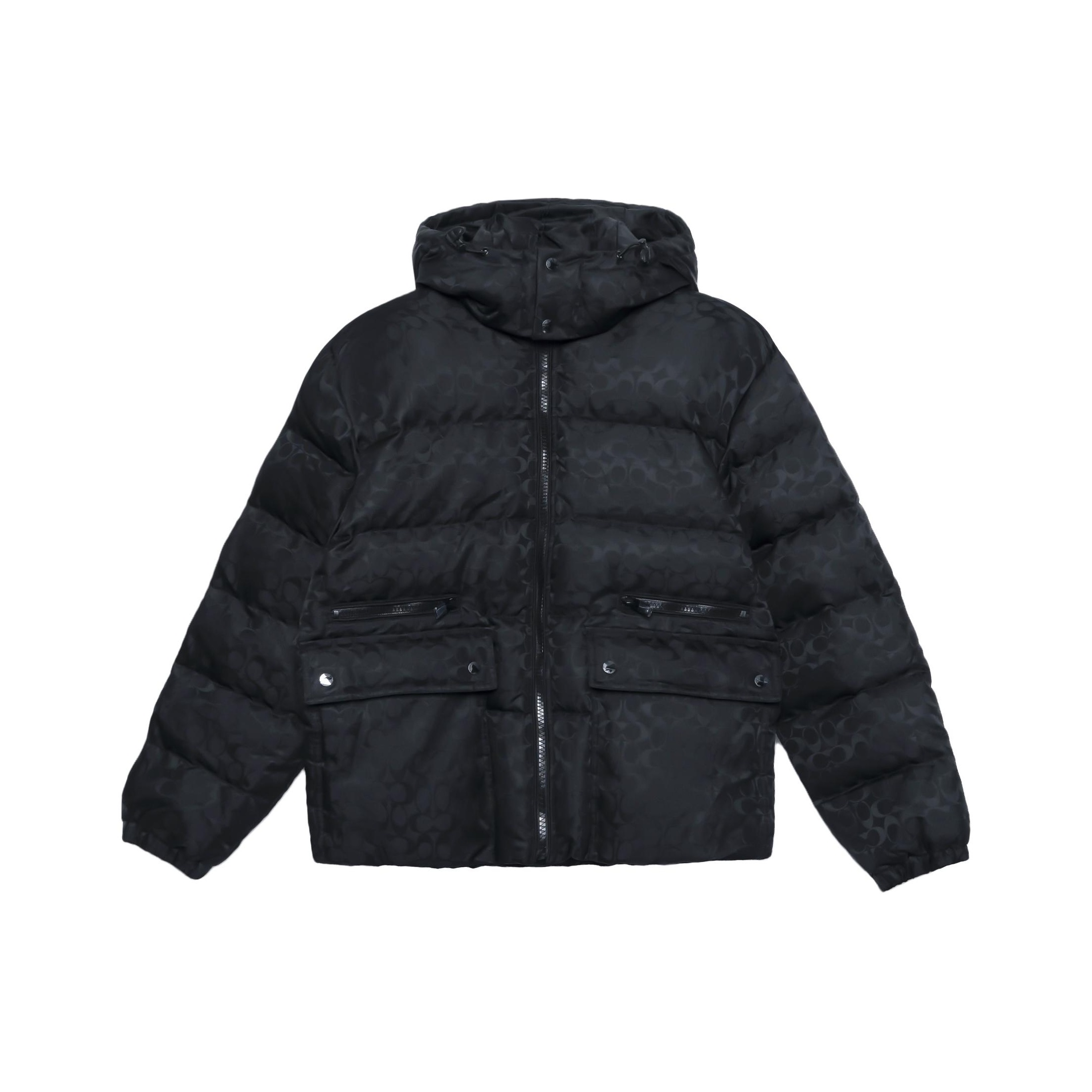 【正規品】COACH オーバーサイズパーカー X-LARGE ベージュ/ブラック 中古・古着通販】COACH (コーチ) ジップパーカー ブラウン