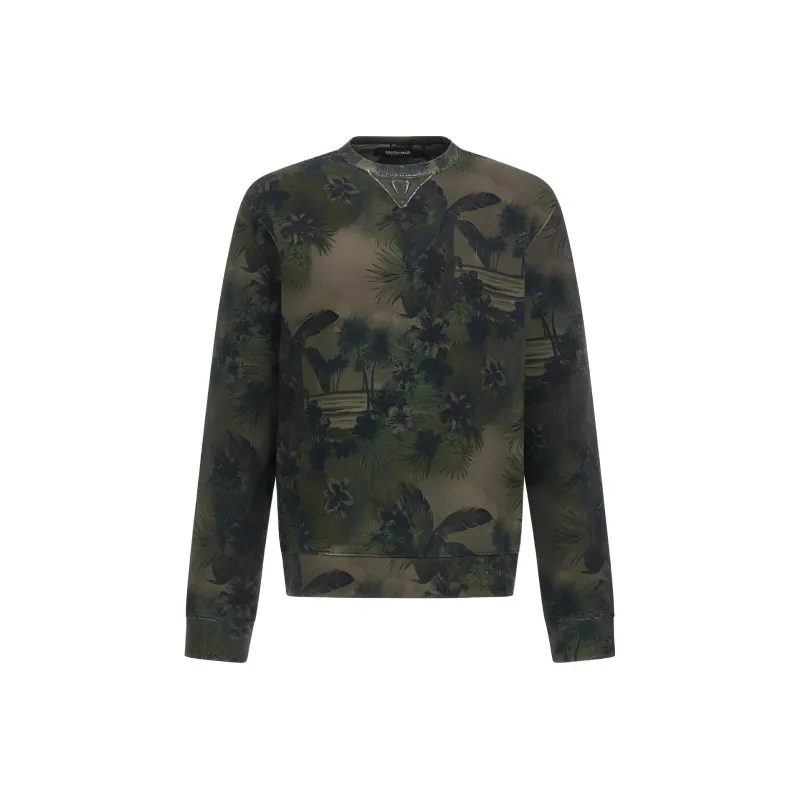 Roberto Cavalli SS24 Sweatshirt Men's Green-0