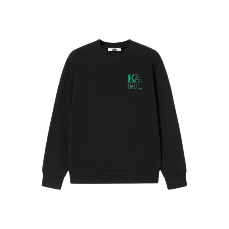 KARL LAGERFELD FW24 Sweatshirt Men's Black-0