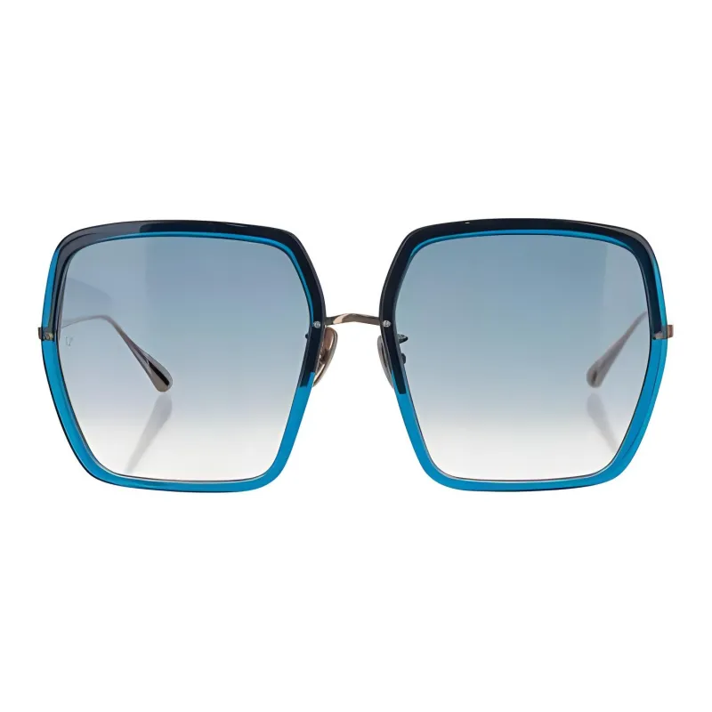 Linda Farrow Syan Square Frame Sunglasses-0