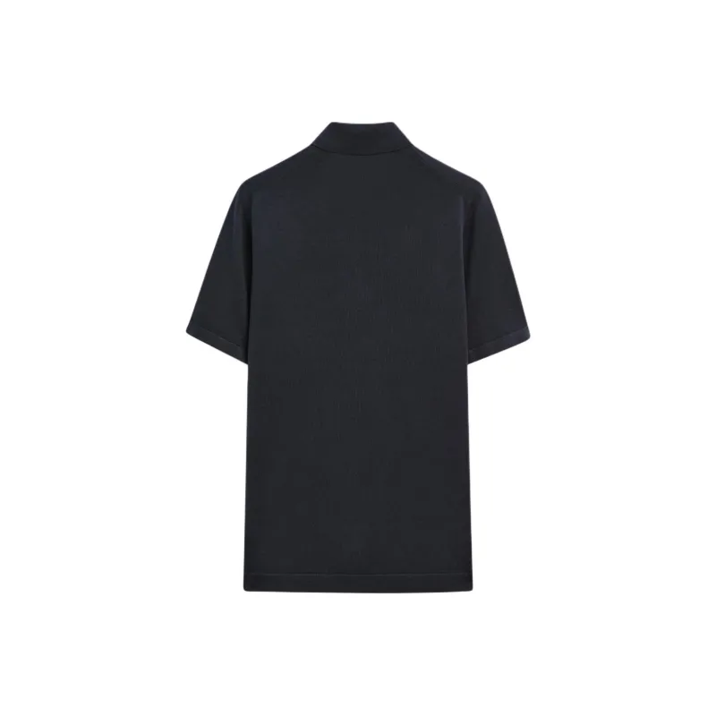 Massimo Dutti Polo Shirt Men's Marine Blue-1
