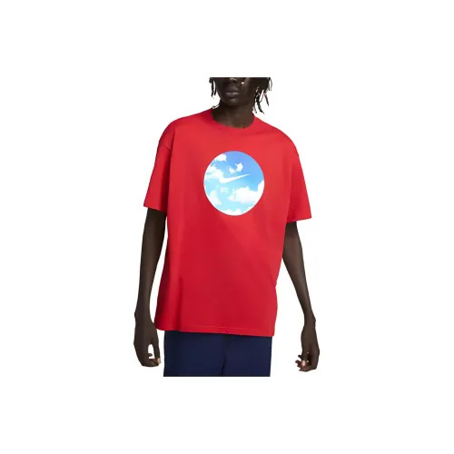 Nike T-Shirts Men Gym Red