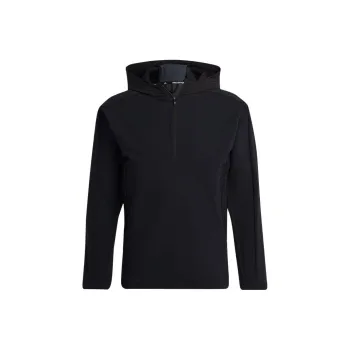 Adidas Free Shipping With AdiClub Workout CORDURA® Half Zip Hoodie