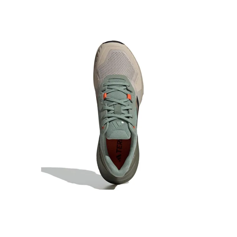 Adidas Terrex Soulstride Trail Anti Slip Wear Resistant Low Top Running Shoes Men's Green-4