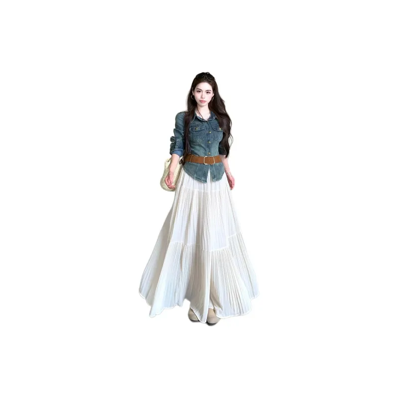 KUNZHUDAXIANG Fashion Skirt Set Women's-6