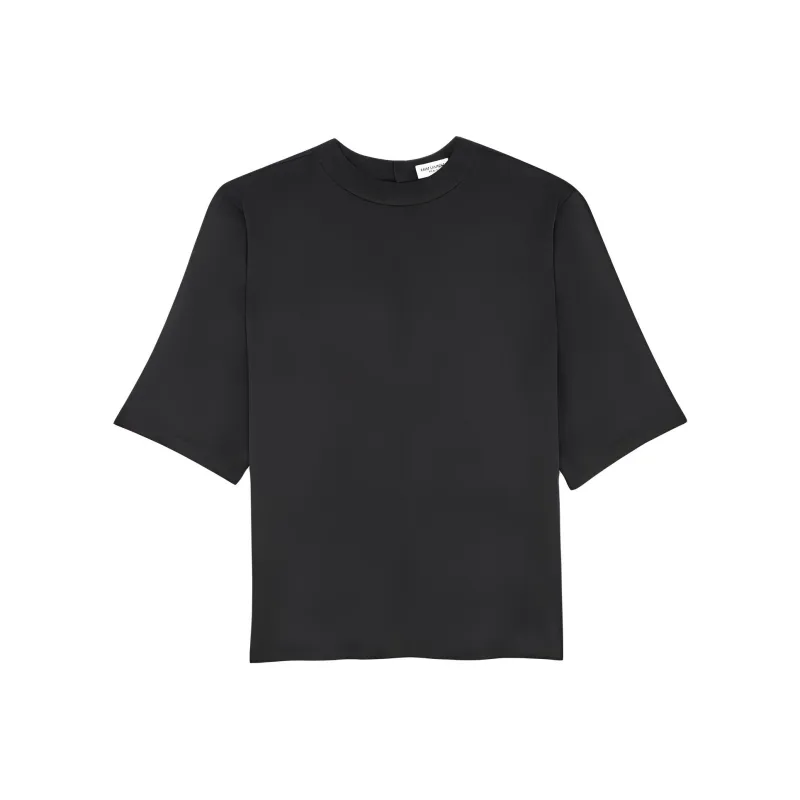 SAINT LAURENT T Shirt Men's Black-0