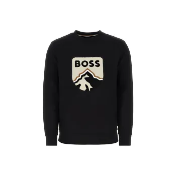 HUGO BOSS SS23 Sweatshirt Men's Black