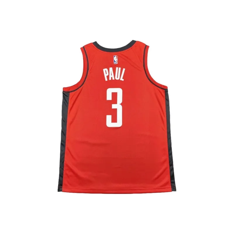 Nike x NBA SWINGMAN Fan Edition Houston Rockets Basketball Jersey Unisex Red-1