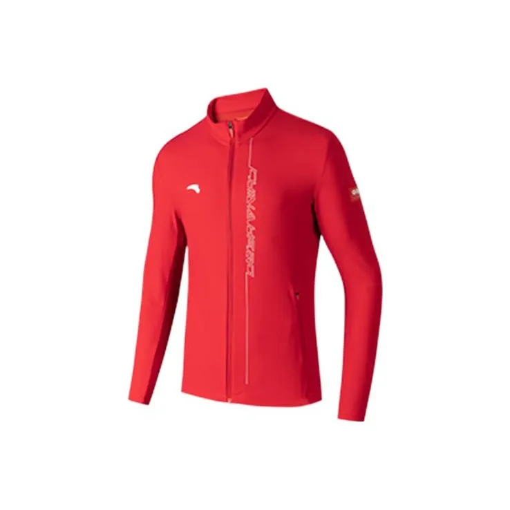 Anta Variety Training Collection Jacket Men's Red-0