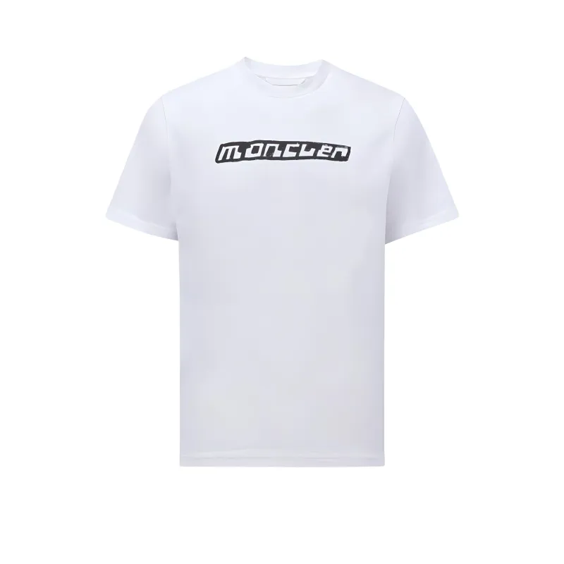 Moncler T Shirts Unisex White-0