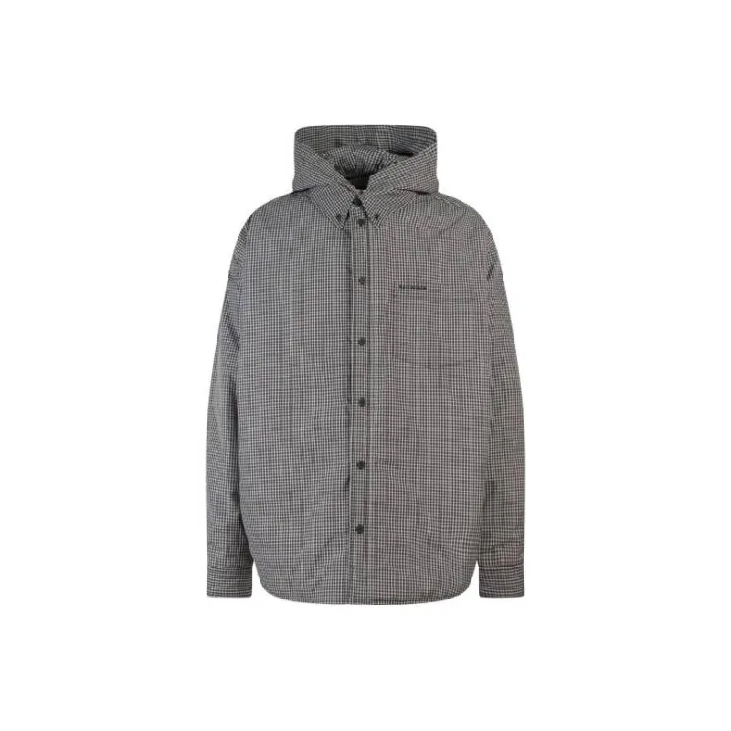 Balenciaga SS23 Jackets Coats Regular Fit Men's Black White-0