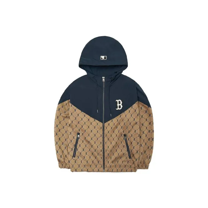 MLB Old Flower Jackets Unisex Khaki-0