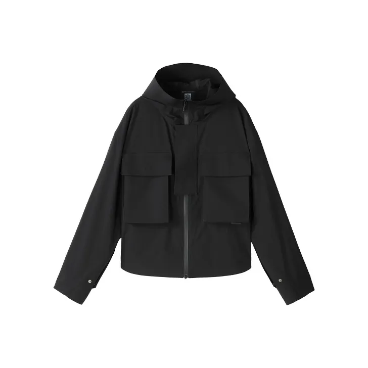NORVINCY Western Outdoor Cycling Badge Mecha Jacket Unisex-0