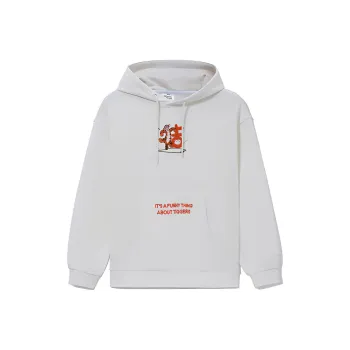 LiNing x Disney Sweatshirt Unisex Couple's White