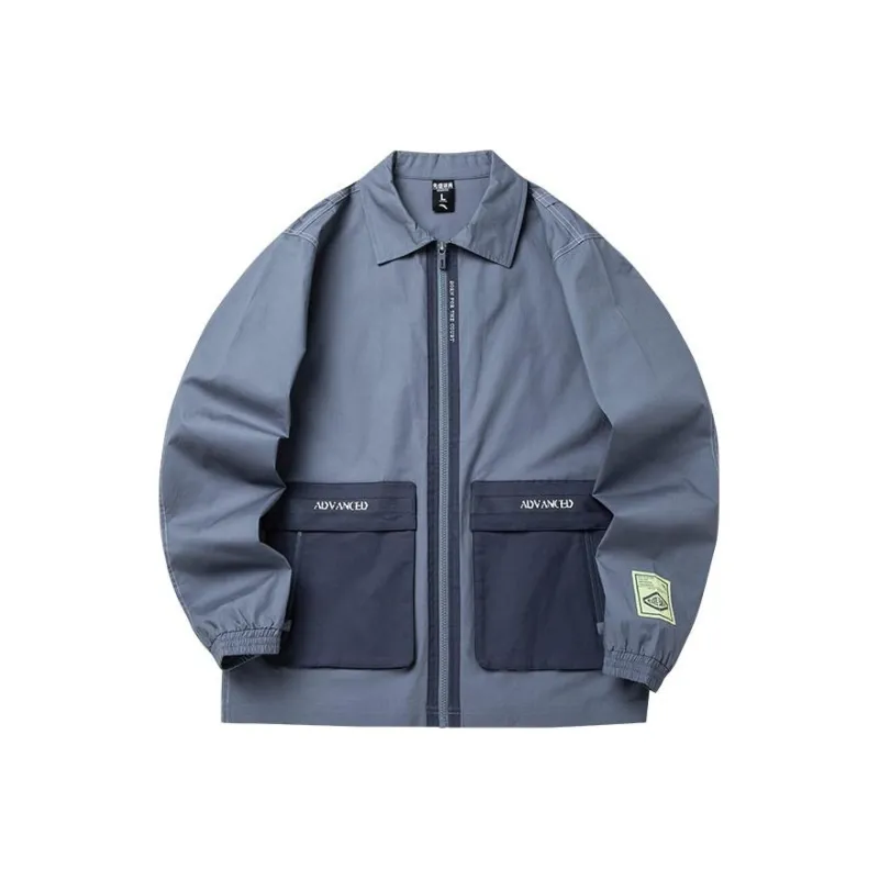 ANTA Basketball Collection Jackets Men Rabbit Gray-0