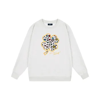 Kepu Sweatshirt Unisex White Heather Gray