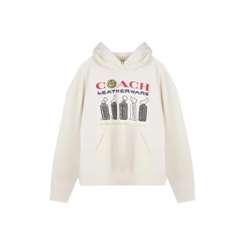COACH SS25 Sweatshirt Unisex Beige