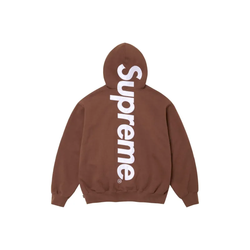 Supreme Satin Applique Hooded Sweatshirt FW24-2