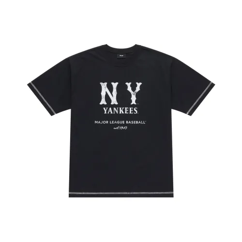 MLB New York Yankees Basic Collection SS25 T Shirt Unisex Black