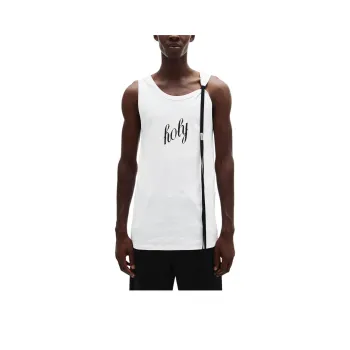 Ann Demeulemeester SS25 Tank Top Men's White