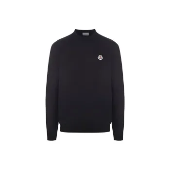 Moncler SS22 Sweatshirt Men's Black
