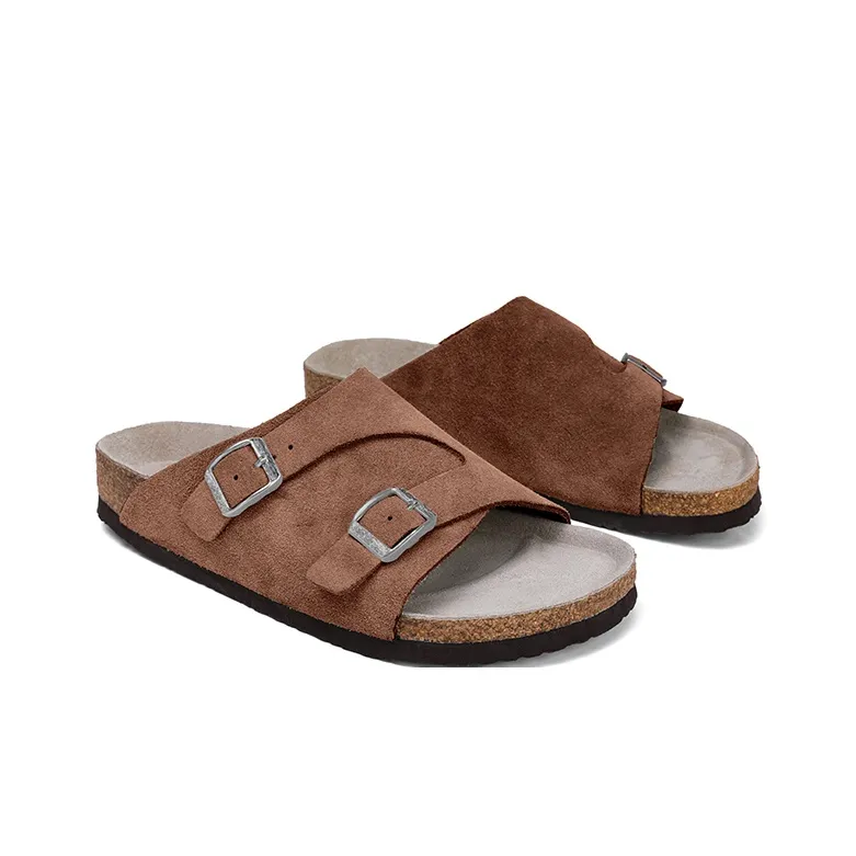 ASFVLT SNEAKERS Massage Slip Resistant Abrasion Resistant Quiet Slide Slippers Unisex-23