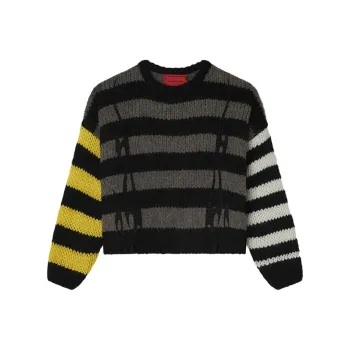 Vision Of Super Striped Crewneck Jumper