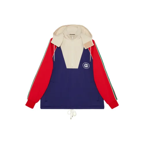 GUCCI Logo Half Zip Jacket