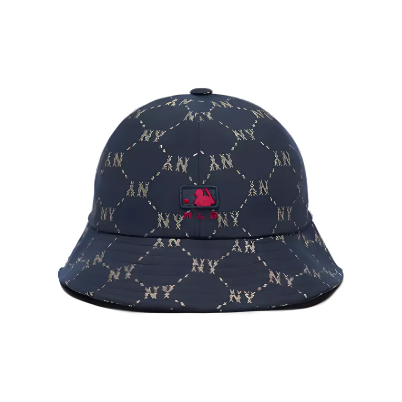 MLB Cotton Bucket Hats Kids' Black/Pink-1