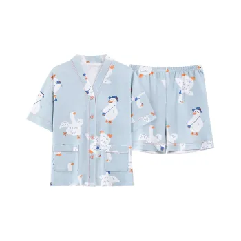 MADALLO Pajama Set Women's Sky Blue