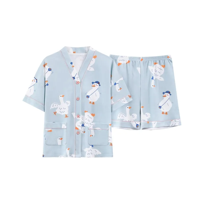 MADALLO Pajama Set Women's Sky Blue-0