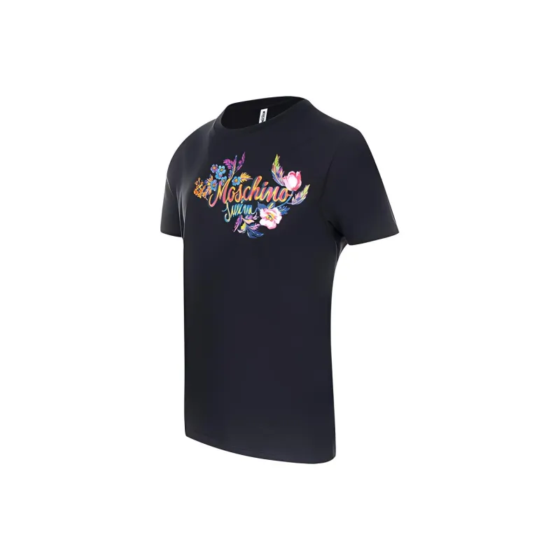 MOSCHINO T-Shirts Men Black-2