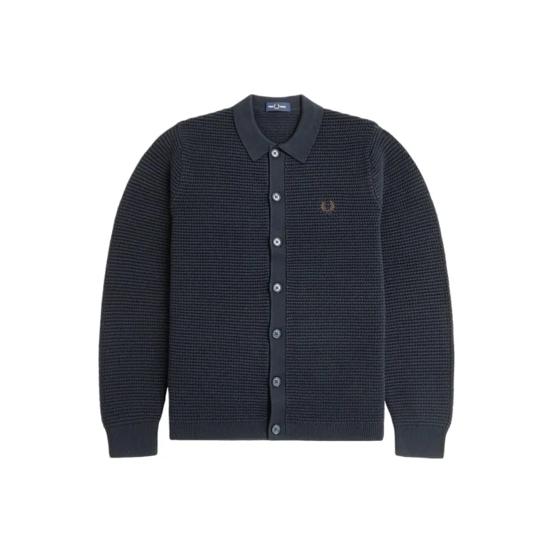 FRED PERRY FW24 Knitwear Men's Blue-0