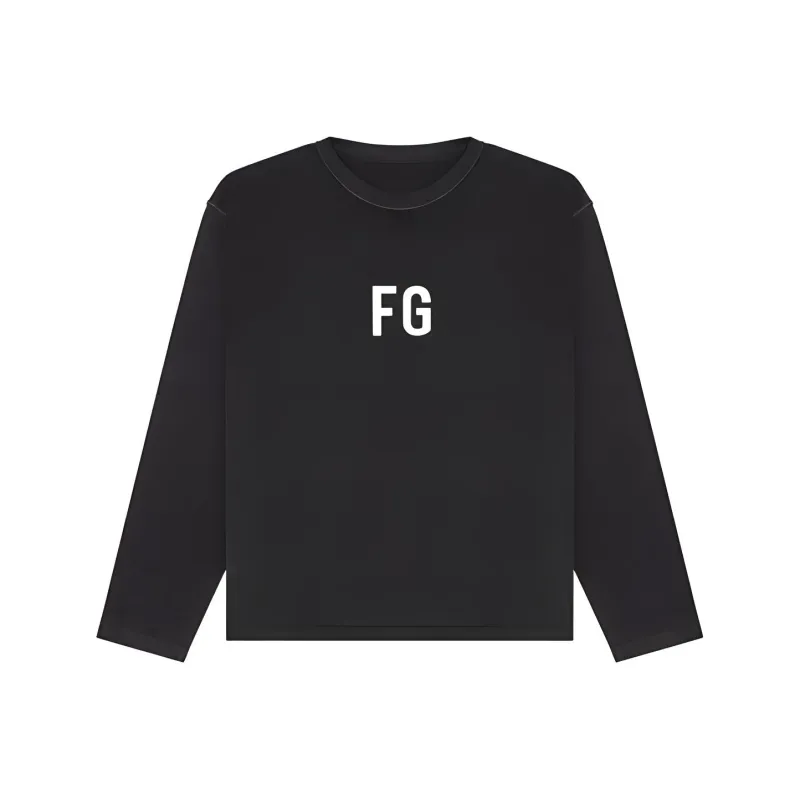 Fear Of God Long Sleeve 'FG' T shirt-0