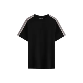 Calvin Klein T Shirts Men BAE Space Black